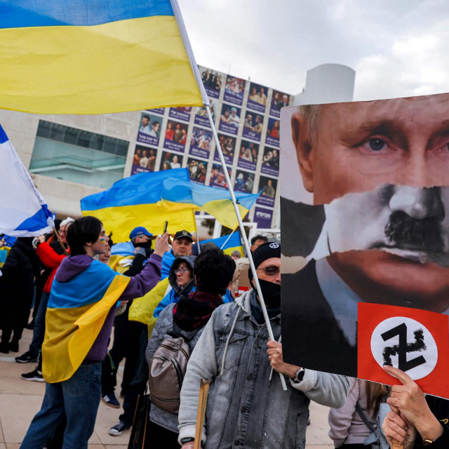 Demonstracije protiv Putina u Tel Avivu