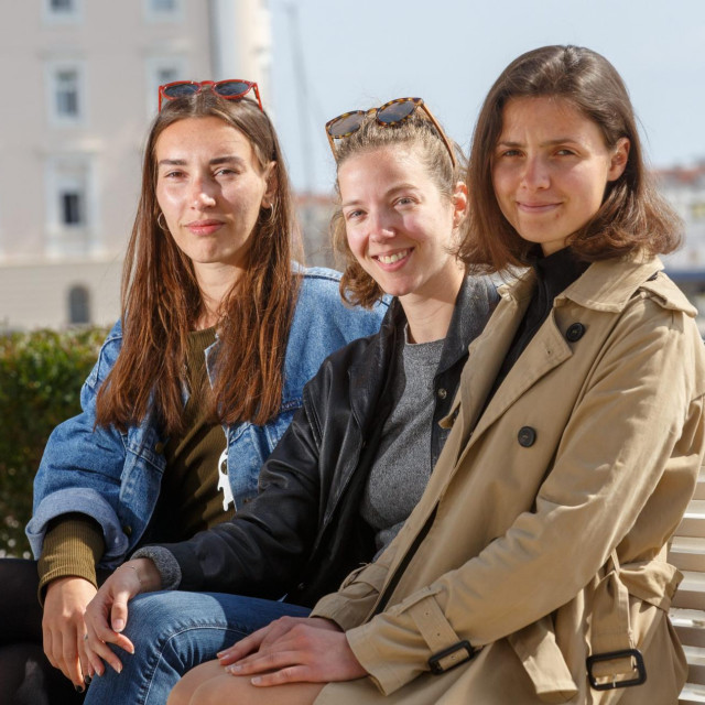 Angela Trajanova, Lina Vuletić i Olena Pidleteichuk
