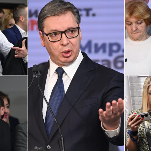 Aleksandar Vučić i atmosfera u SNS stožeru