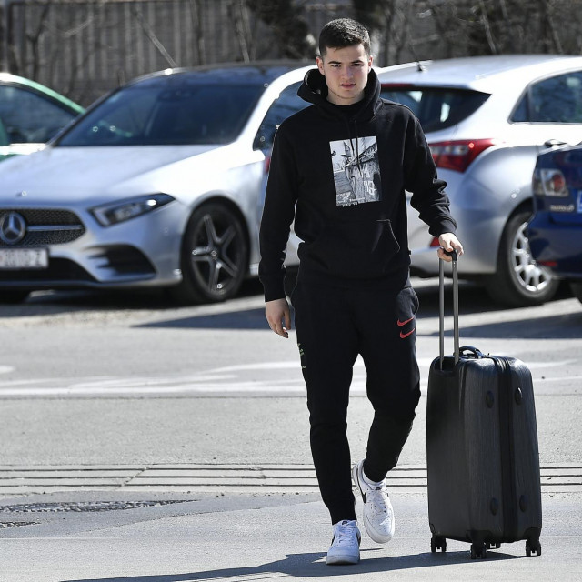 Martin Baturina na okupljanju mlade reprezentacije