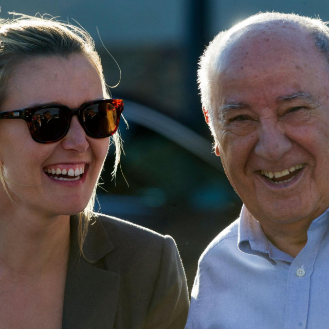 Osnivač Inditexa Amancio Ortega i njegova kći Marta Orteg