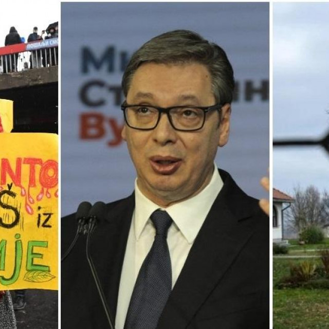 Prosvjed protiv Rio Tinta, Aleksandar Vučić i selo Gornje Nedeljice