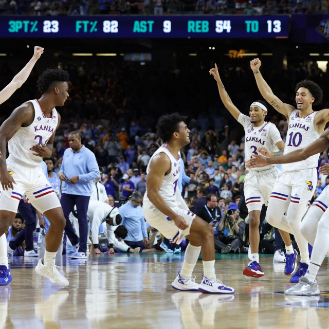 Kansas je pobijedio North Carolinu u finalu NCAA