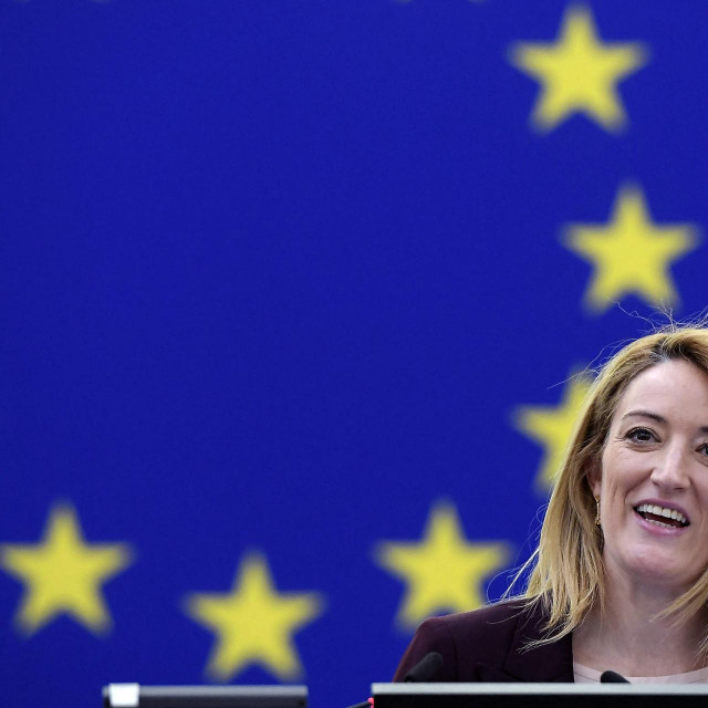 Predsjednica Europskog parlamenta Roberta Metsola
