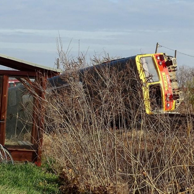 sudar vlaka i kamiona u Mađarskoj