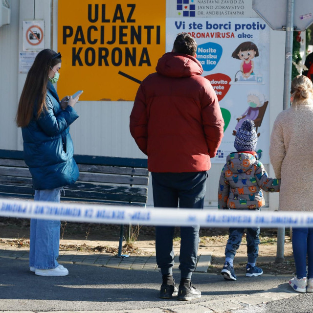 testiranje na covid u Zagrebu