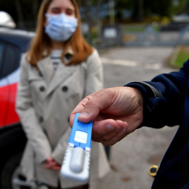 Test na drogu (ilustracija)