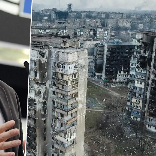 Josep Borrell i razoreni Mariupolj