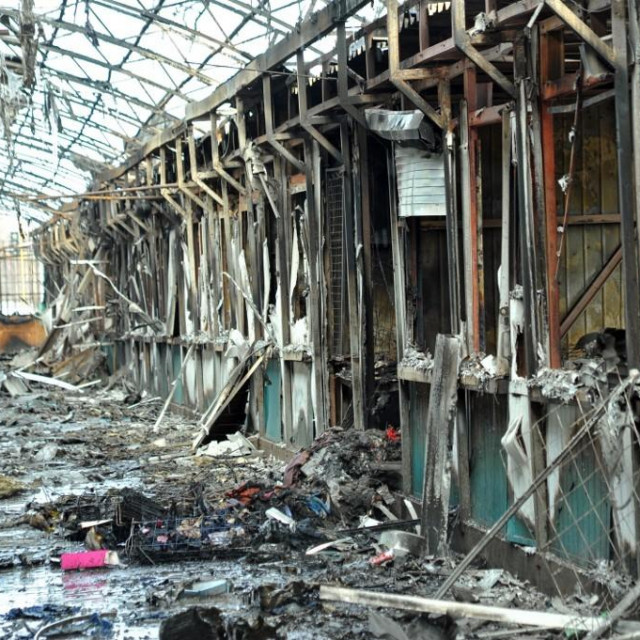 Posljedice bombardiranja.