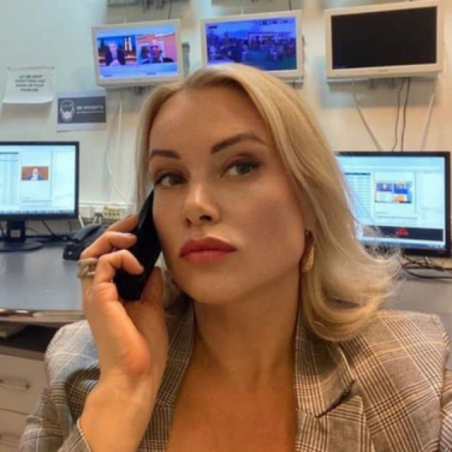 Marina Ovsjanikova, ruska novinarka
