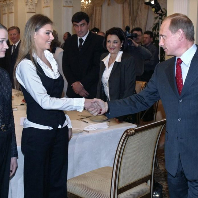 Alina Kabajeva Vladimir Putin