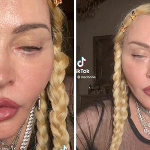 Madonna, screenshot TikTok