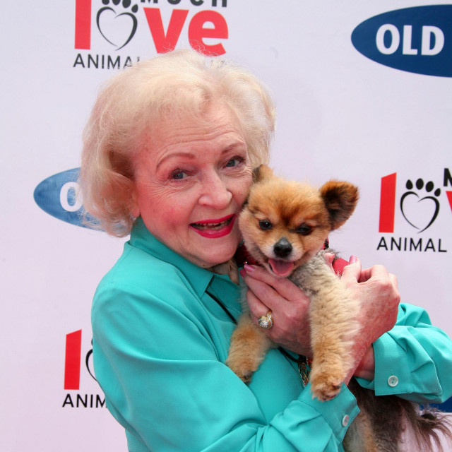 Betty White i Molly
 
