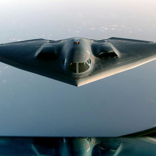 Američki strateški bombarder B-2 Spirit, koji može nositi nuklearno oružje