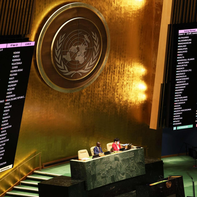 Glasanje o suspenziji Rusije u Ujedinjenim narodima