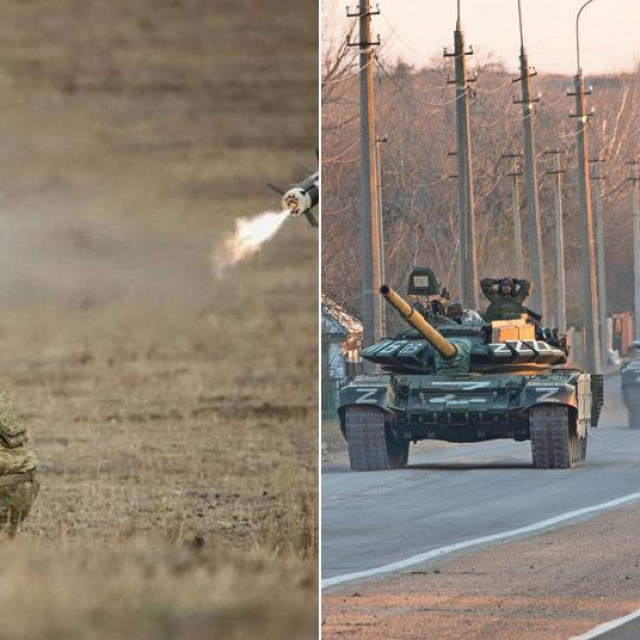 Protutenkovski sustav Javelin, ruski tenkovi/Ilustracija