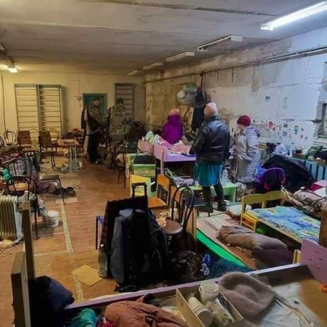 Podrum škole u selu Jahidne