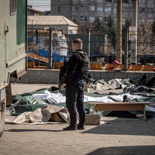 Tijela žrtava u Kramatorsku