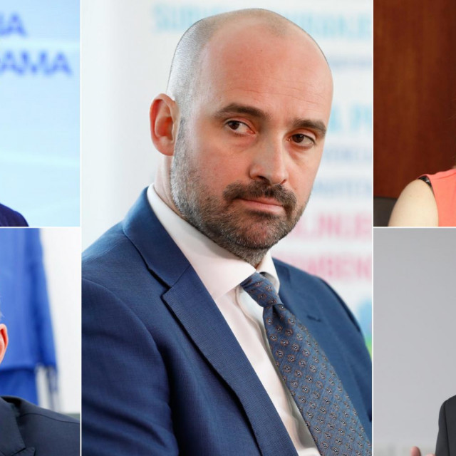 Željko Uhlir, Gordan Hanžek, Ivan Paladina, Sanja Jerković i Damir Šantek