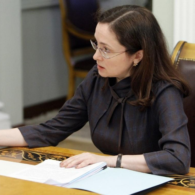 Elvira Nabiulina, guvernerka Ruske središnje banke, ostaje bez mehanizama obrane
