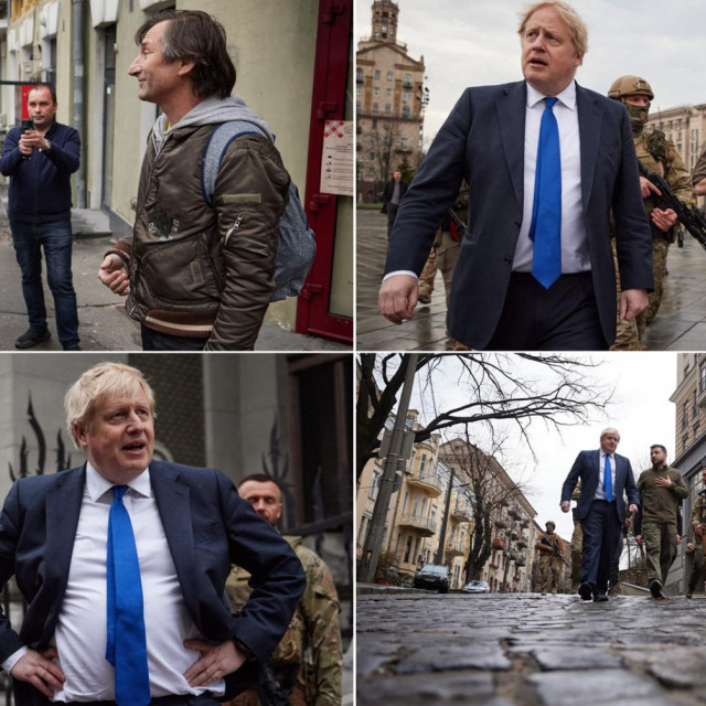 Boris Johson u Kijevu