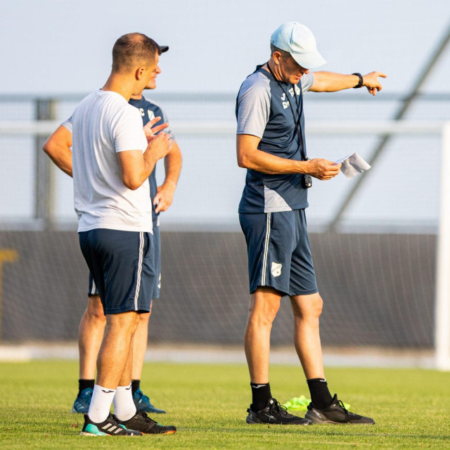 Goran Tomić na treningu Rijeke