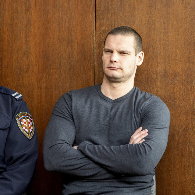 Dario Šišaković u sudnici