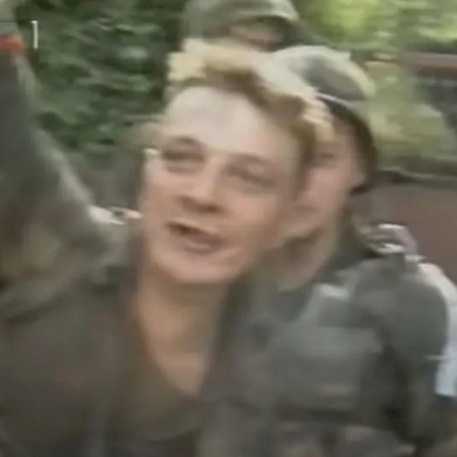 Kristijan Miholjek u Kninu 1995.