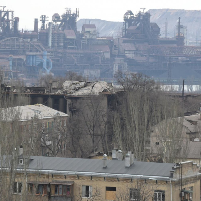 Denis Šeler, čeličana u Mariupolju