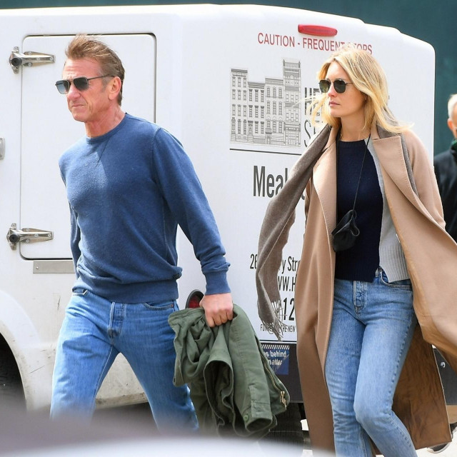 Sean Penn i Leila George
 