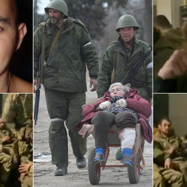 Ukrajinski vojnici u Mariupolju, te ruski vojnici na ulicama okupiranih dijelova grada