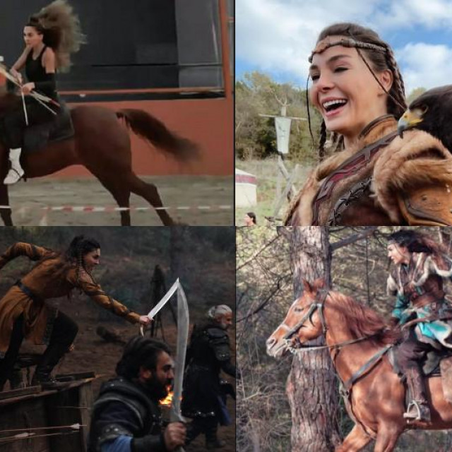 Ebru Sahin, turska serija Destan