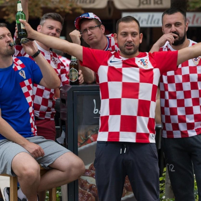 Hrvatski navijači (arhiva)
