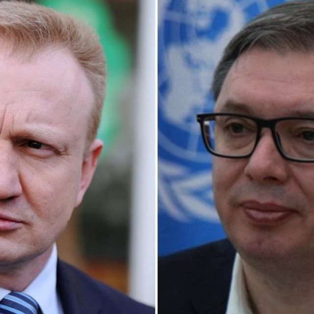 Dragan Đilas i Aleksandar Vučić