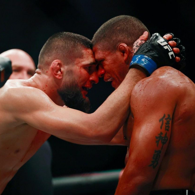 Khamzat Chimaev i Gilbert Burns