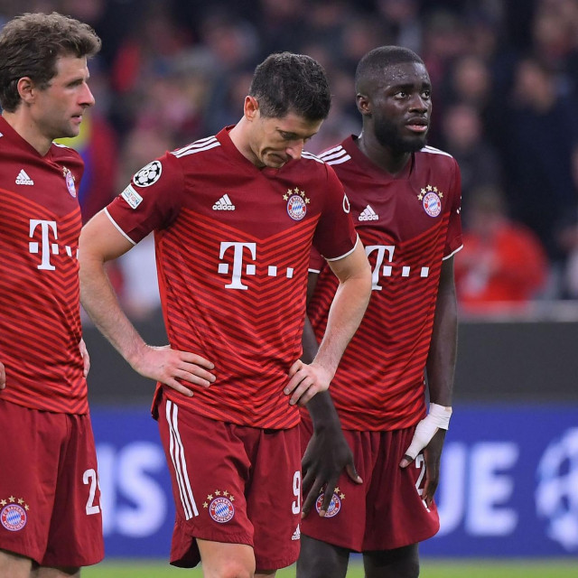 Tuga na licima Bayernovih zvijezda