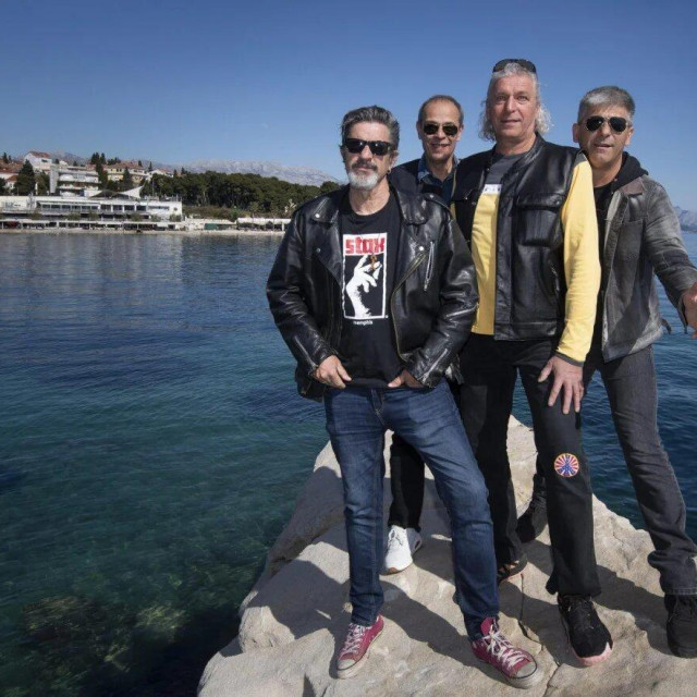 Zoran Ukić, Jakša Kriletić Jordes, Boris Hrepić i Jadran Vušković na Bačama