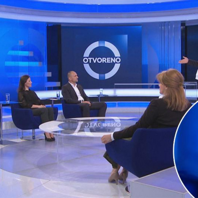 Sporna emisija 'Otvoreno' u kojoj su se porječkali Karolina Vidović Krišto i Krešimir Macan