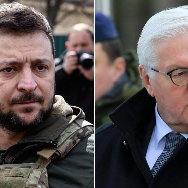 Volodimir Zelenski i Frank-Walter Steinmeier