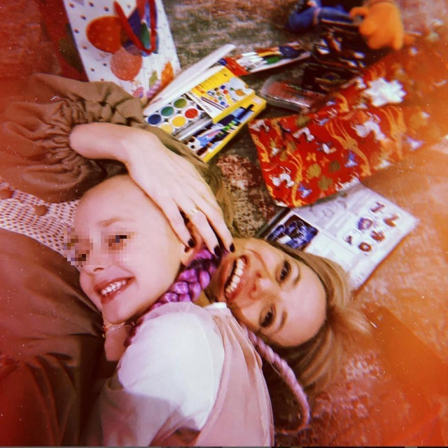 Jelena Veljača i kći