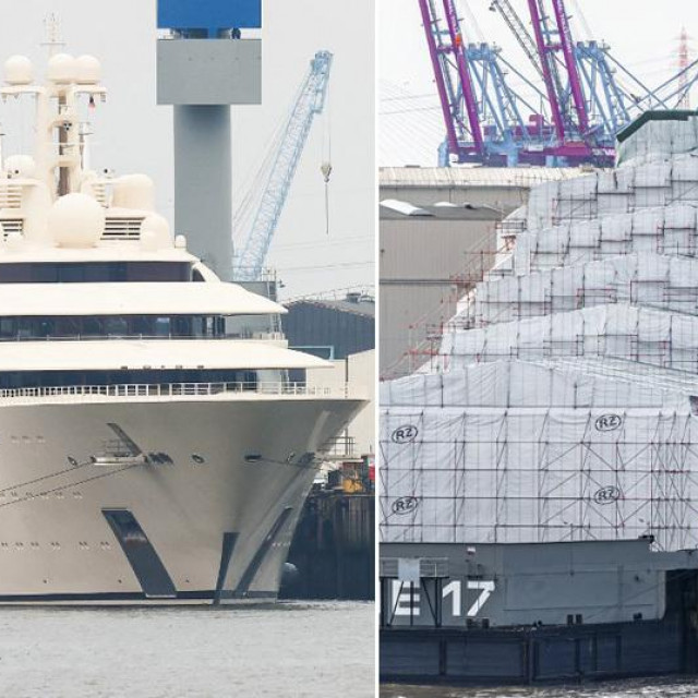 Superjahta Dilbar u vlasništvu sestre ruskog oligarha Ališera Usmanova