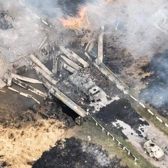 Uništeni konvoj kod Izjuma