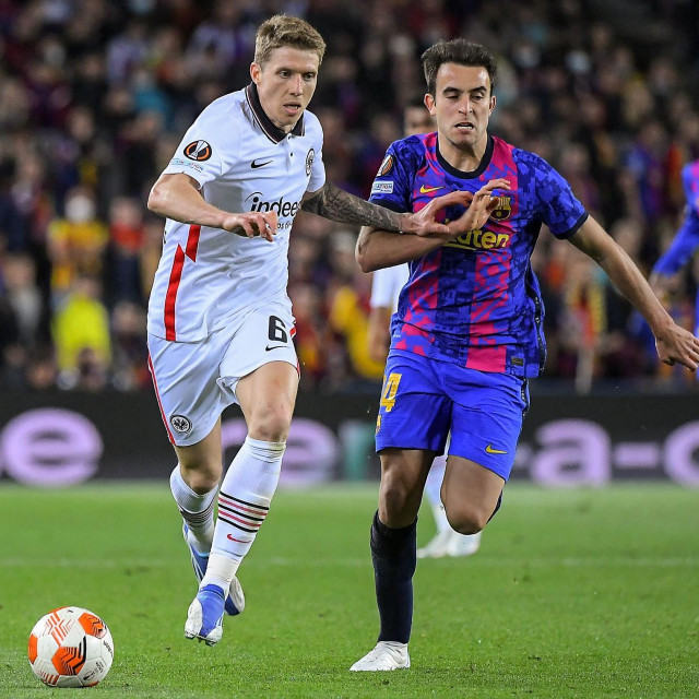 Kristijan Jakić je s Eintrachtom izbacio Barcelonu