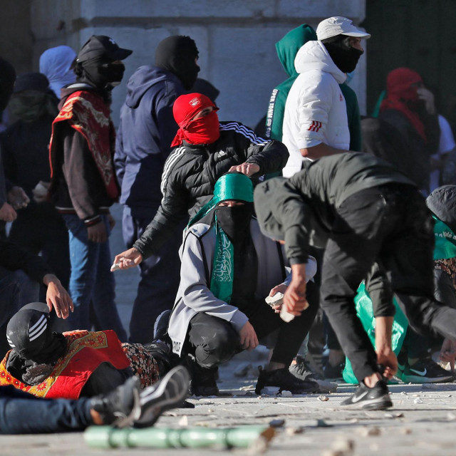 Sukobi u blizini džamije Al-Aqsa