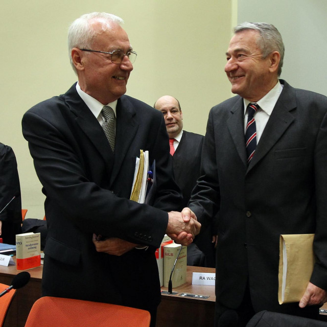 Josip Perković i Zdravko Mustač, arhivska fotografija