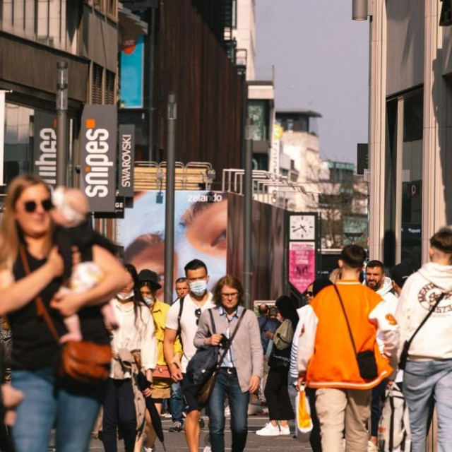 Shopping ulica u Duesseldorfu u Njemačkoj, Ilustrativna fotografija