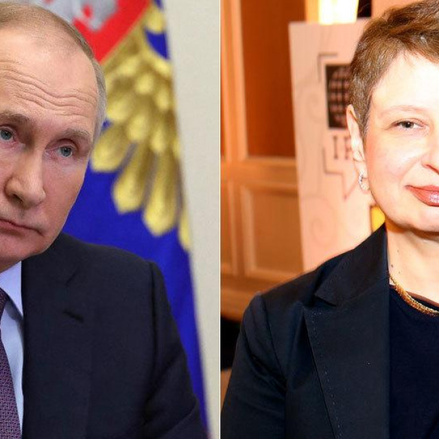 Vladimir Putin i Nina Hruščova