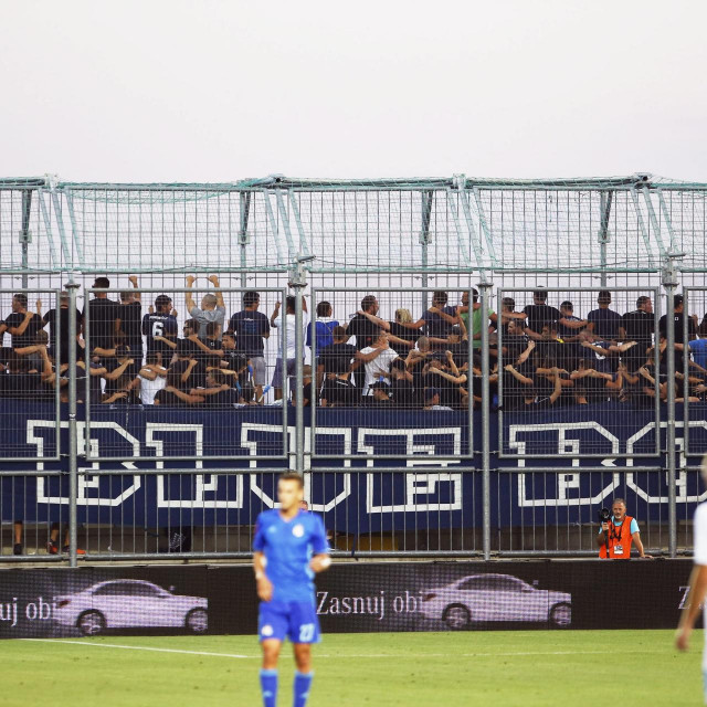 Rijeka, 110817.
Rujevica.
Utakmica 5. kola Prve HNL izmedju Rijeke i Dinama.
Na fotografiji: BBB.