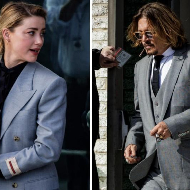 Amber Heard i Johnny Depp