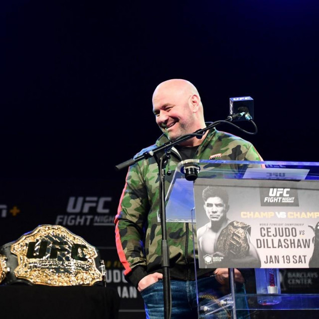 Henry Cejudo i Dana White